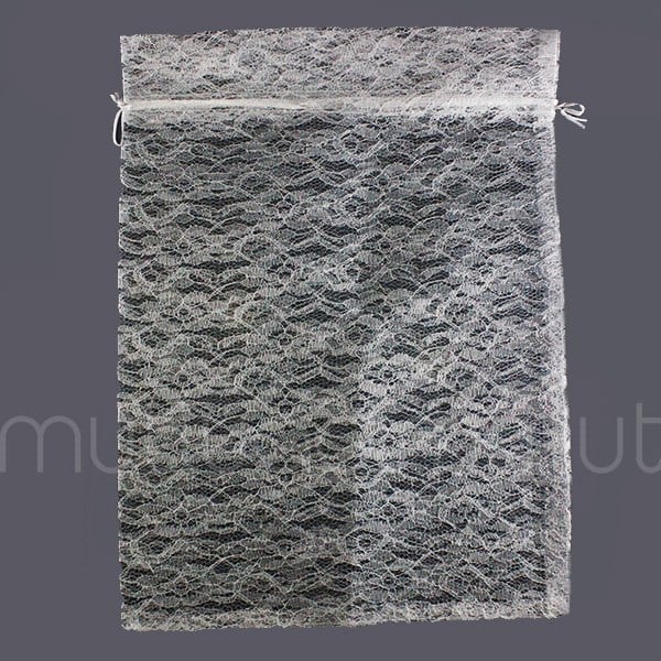 6 Adet 30x40cm Dantel Kese Hediyelik Kese