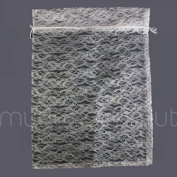 6 Adet 30x40cm Dantel Kese Hediyelik Kese