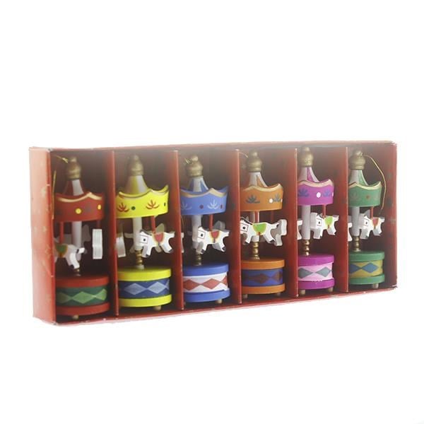 6 Adet 3x7.5cm Minik Atlı Karınca Süs