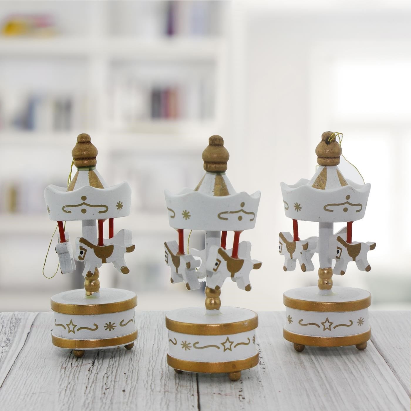 6 Adet 3x7.5cm Minik Atlı Karınca Süs
