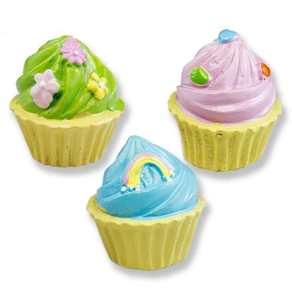 6 Adet Rengarenk Cupcake Biblo