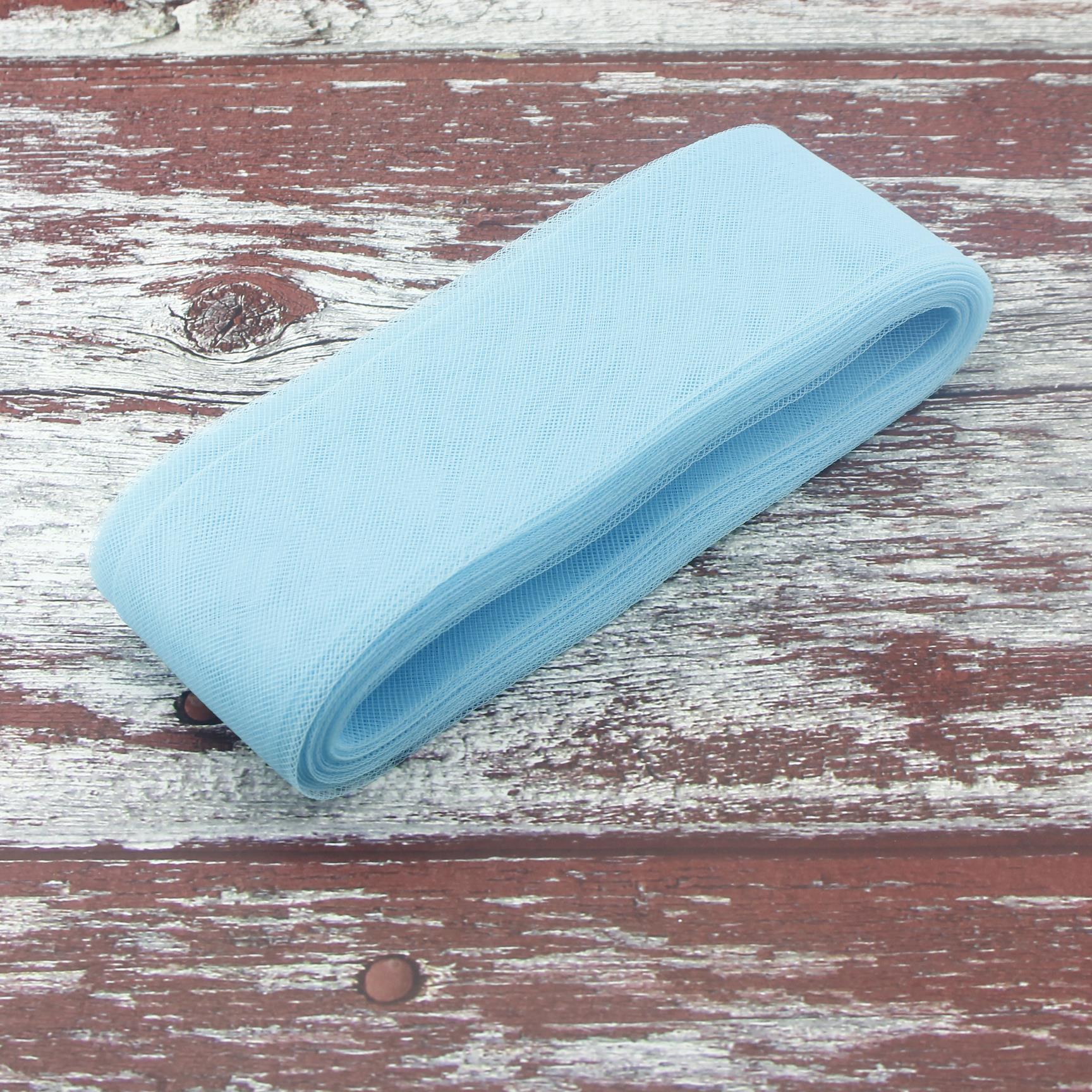 8cm X 25metre Düz Esnek Gren Kurdela Gelinlik Abiye