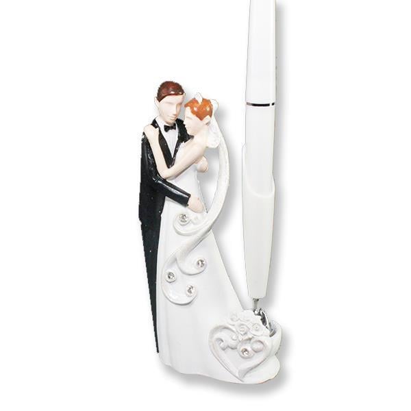 Anı Defteri Gelin Damatlı Kalem Ve Kalemlik Seti