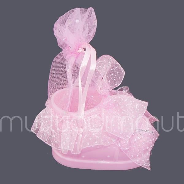 Ayı Ve Emzikli Keseli Plastik Patik Ayakkabı 12 Adet