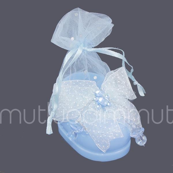 Ayı Ve Emzikli Keseli Plastik Patik Ayakkabı 12 Adet