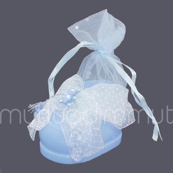 Ayı Ve Emzikli Keseli Plastik Patik Ayakkabı 12 Adet