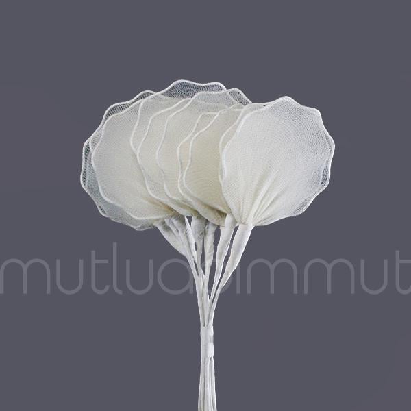 Badem Şekeri İçin Kıvrımlı Raket 72 Adet