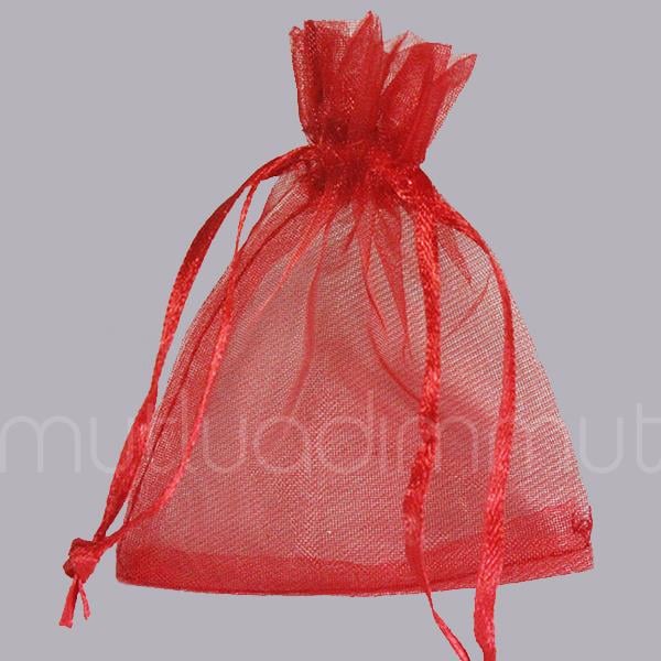 Düz Organze Kese 7 X 9 Cm 12 Adet