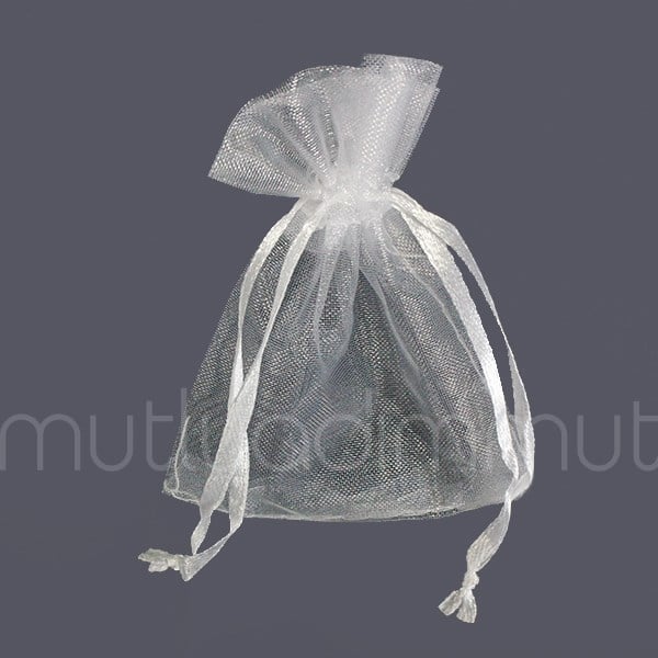 Düz Organze Kese 7 X 9 Cm 12 Adet