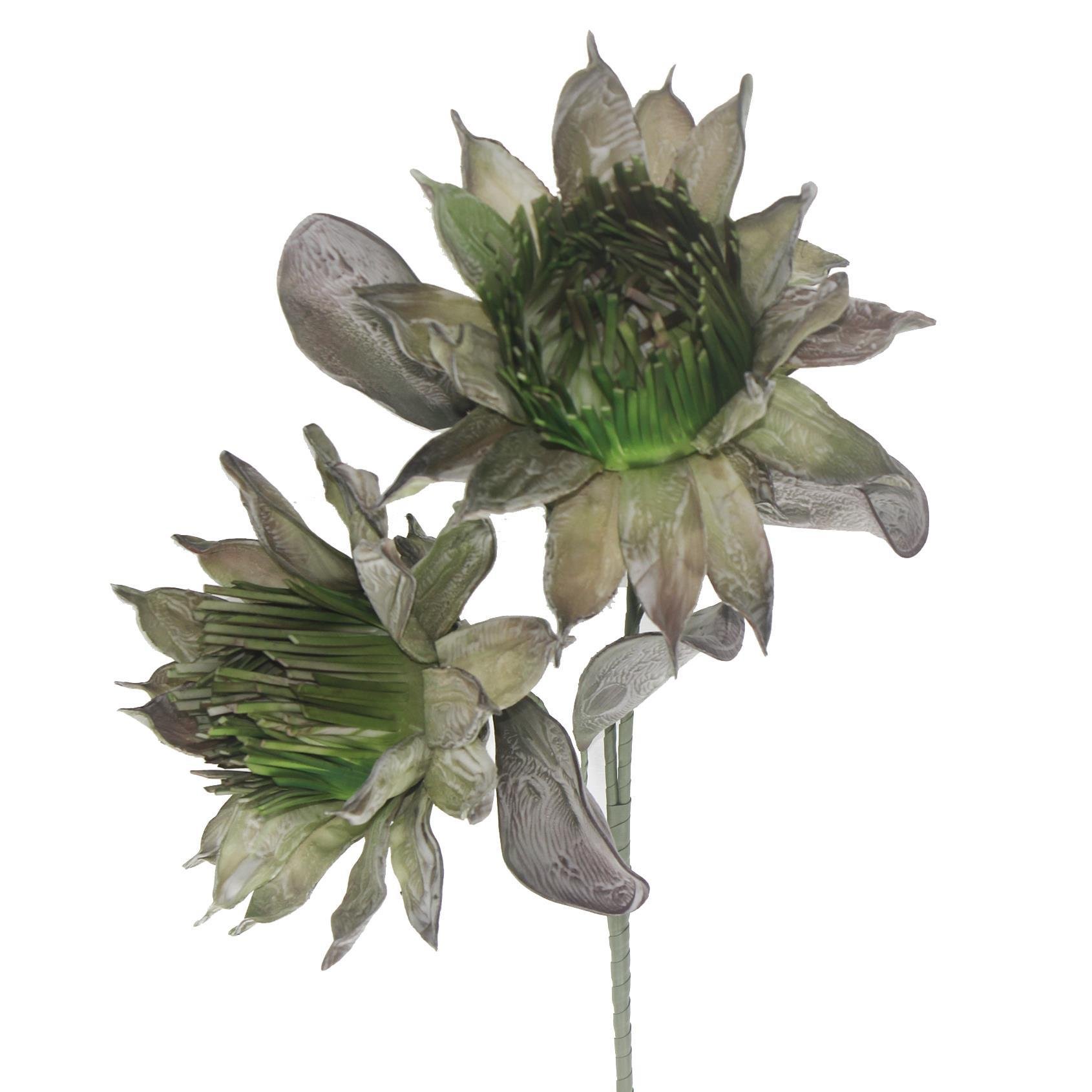 Enginar Çiçeği Büyük Yapay Çiçek Dekorasyon