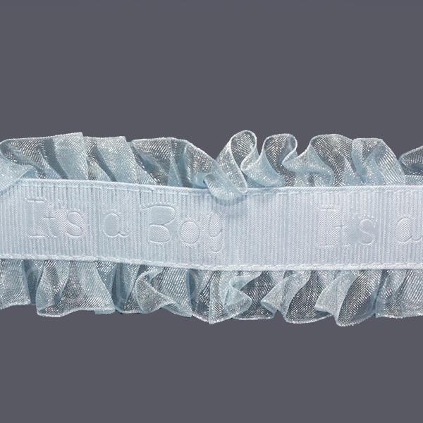 It İs A Boy Fırfırlı Kurdela 5cm X 9,15metre