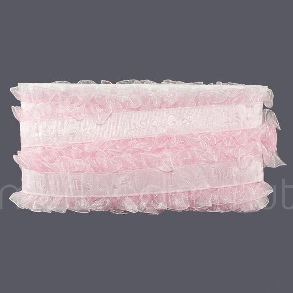 It İs A Girl Fırfırlı Kurdela 5cm X 9,15metre