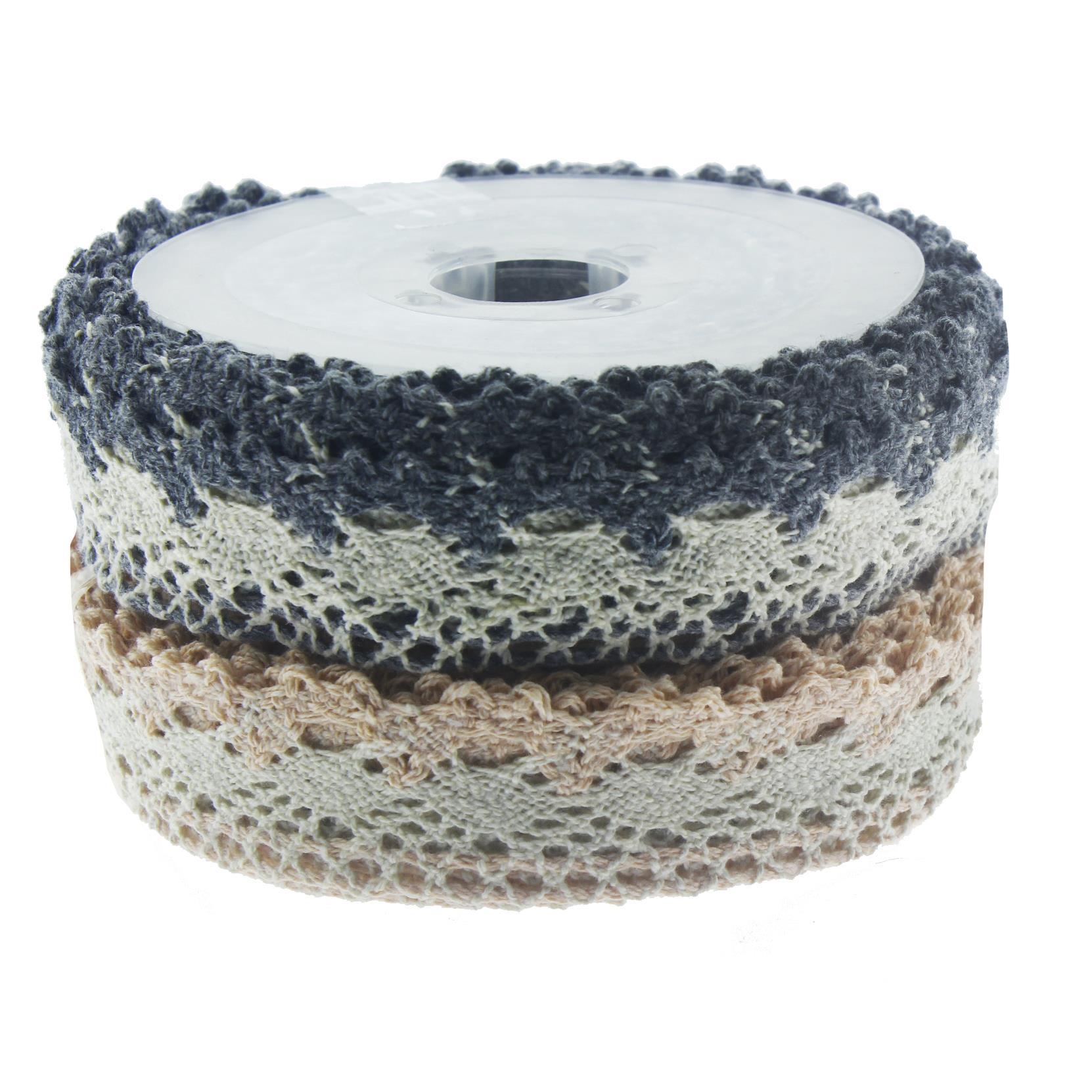 Koton Dantel Kurdela 3cm X 10metre Renkli