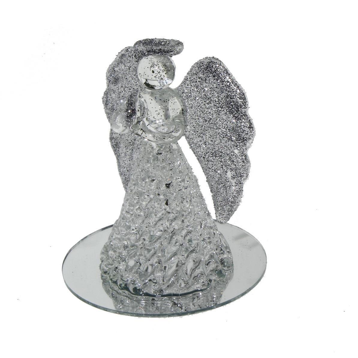 Kristal Cam Melek Biblo 6x7cm