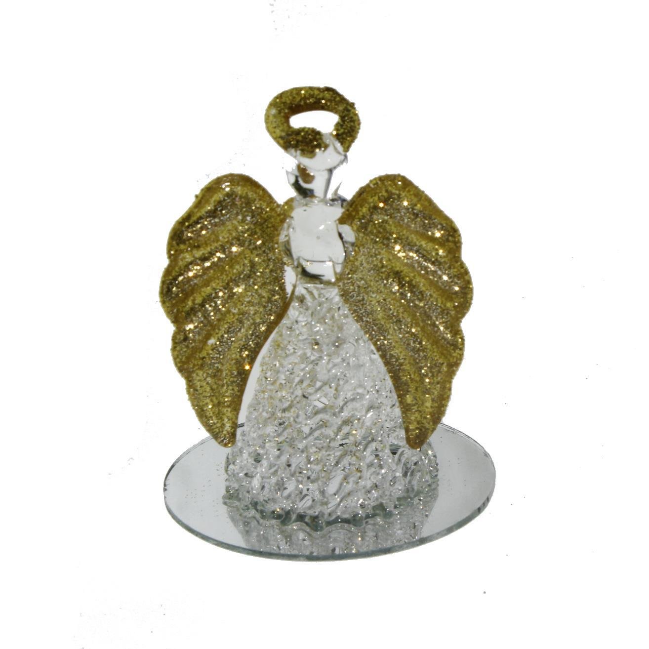 Kristal Cam Melek Biblo 6x7cm