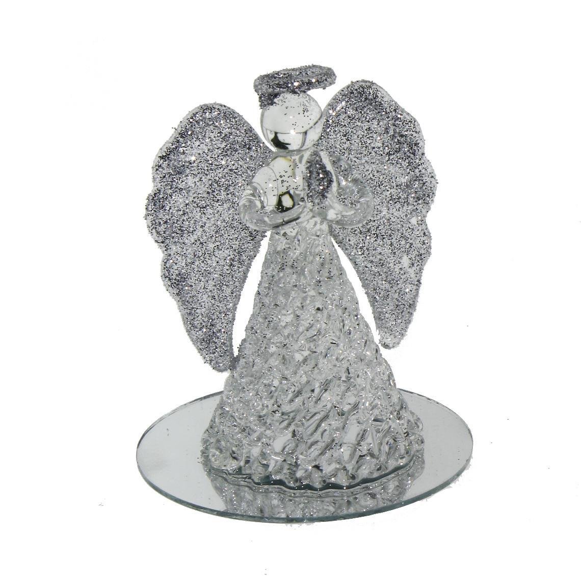 Kristal Cam Melek Biblo 6x7cm