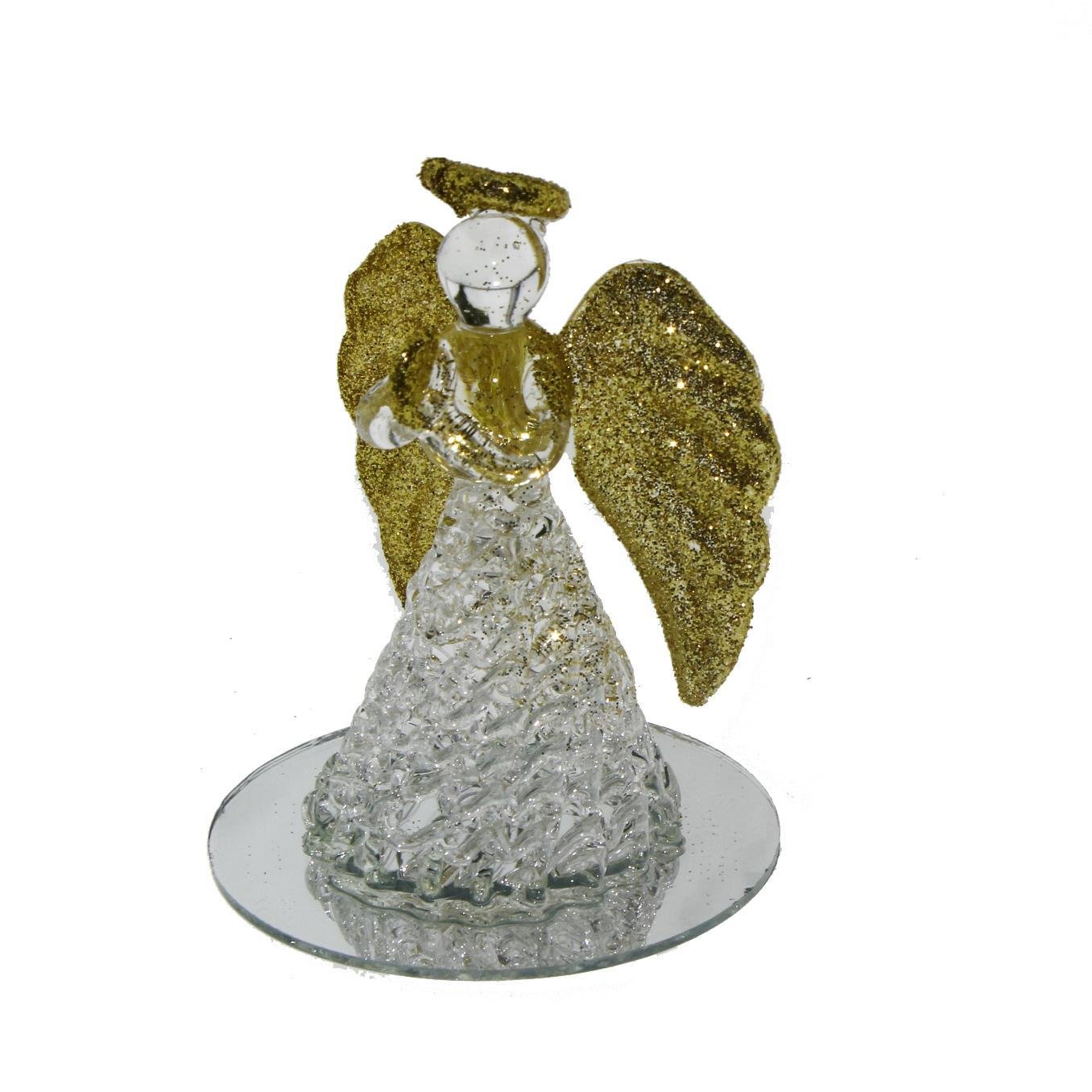 Kristal Cam Melek Biblo 6x7cm