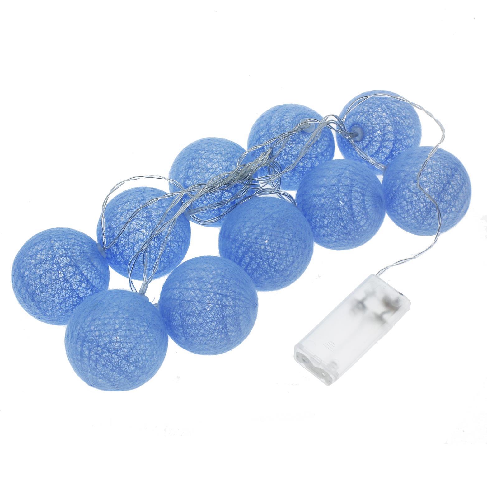 Led Işıklı Top Aydınlatma 10lu