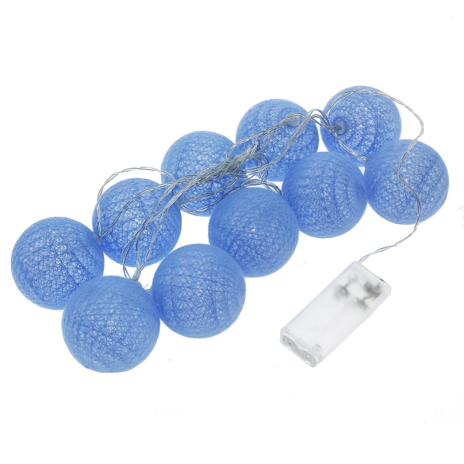 Led Işıklı Top Aydınlatma 10lu