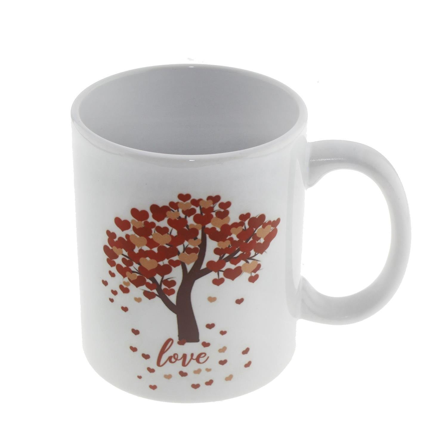 Love Ağaç Sevgiliye Kupa Bardak