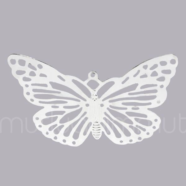 Metal Büyük Kelebek 20 Adet