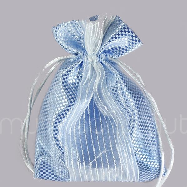 Parlak Önü Tüllü Kese 11x15cm 12 Adet