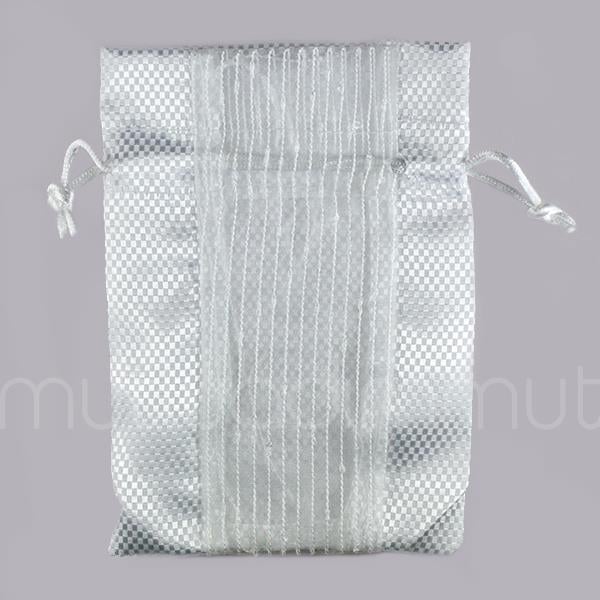 Parlak Önü Tüllü Kese 11x15cm 12 Adet