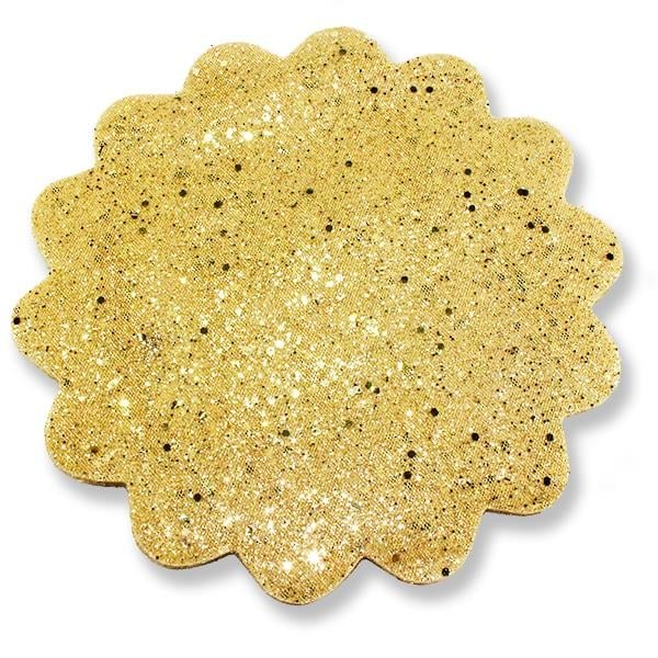 Parlak Pullu Organze Tül 22 Cm 50 Adet