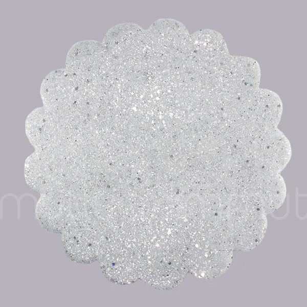 Parlak Pullu Organze Tül 26 Cm 50 Adet