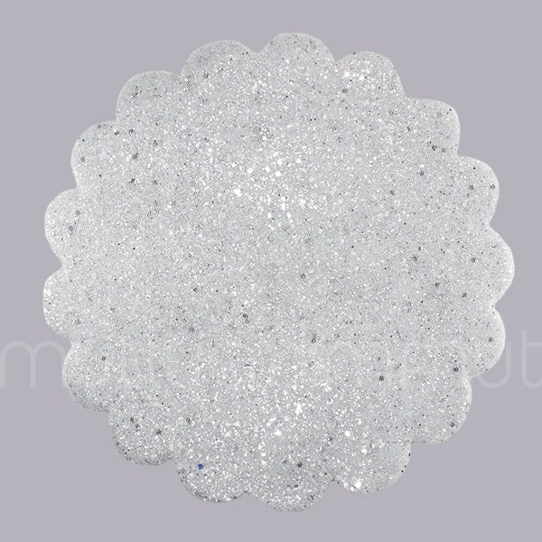 Parlak Pullu Organze Tül 26 Cm 50 Adet