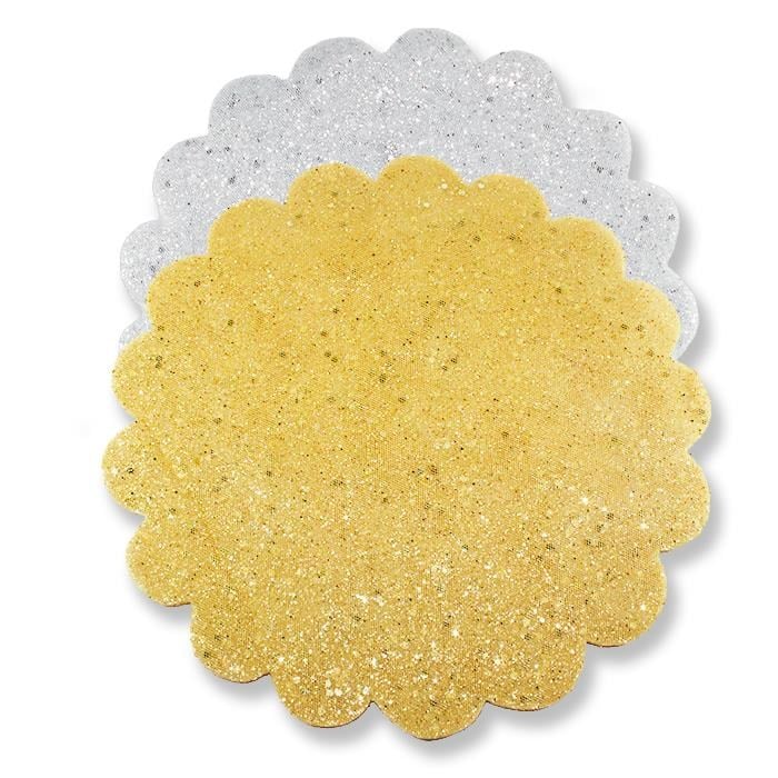 Parlak Pullu Organze Tül 26 Cm 50 Adet
