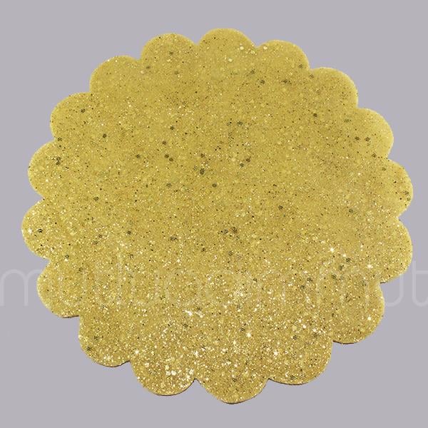 Parlak Pullu Organze Tül 26 Cm 50 Adet