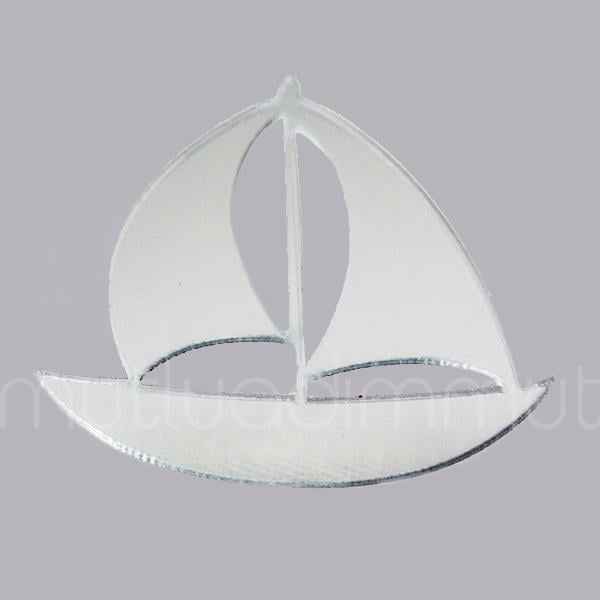 Pleksi Ayna Sticker Yelkenli 12 Adet