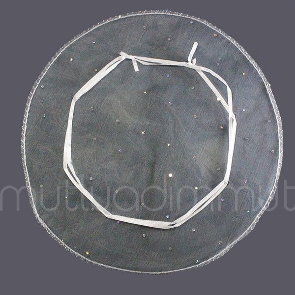 Puantiyeli Büzgülü Kese 25cm 12 Adet