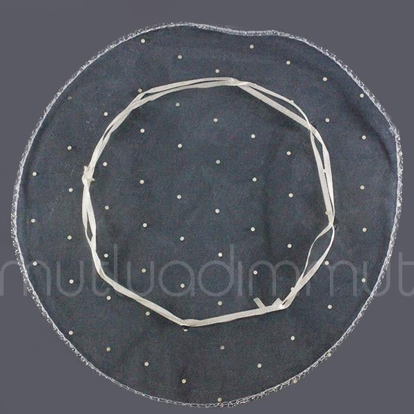 Puantiyeli Büzgülü Kese 25cm 12 Adet