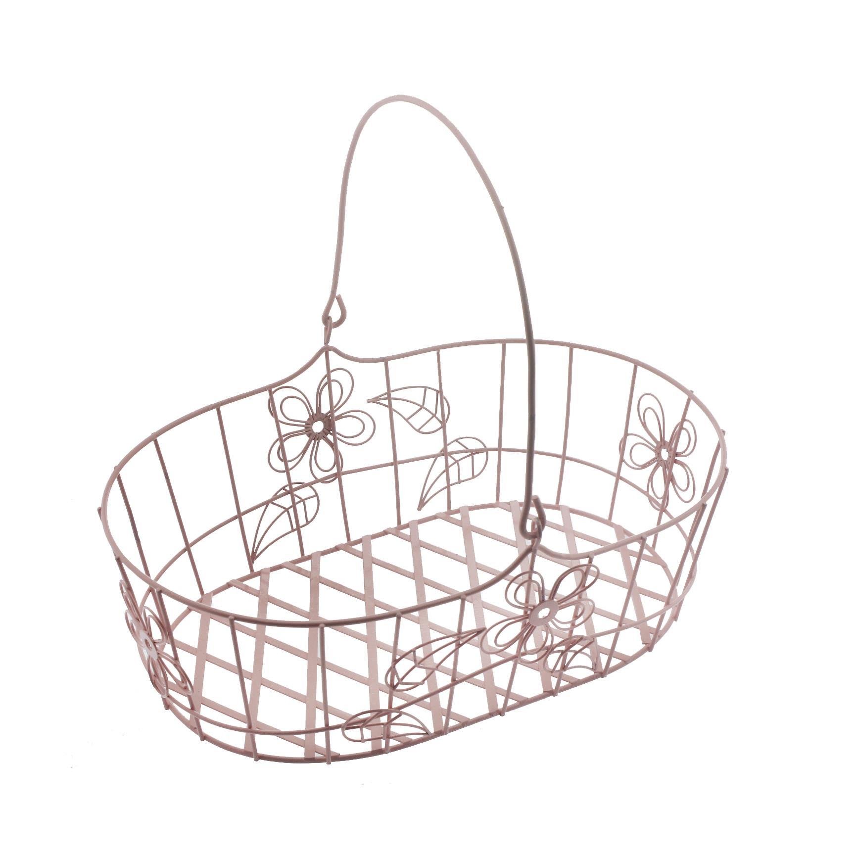 Saplı Metal Sepet Hediyelik