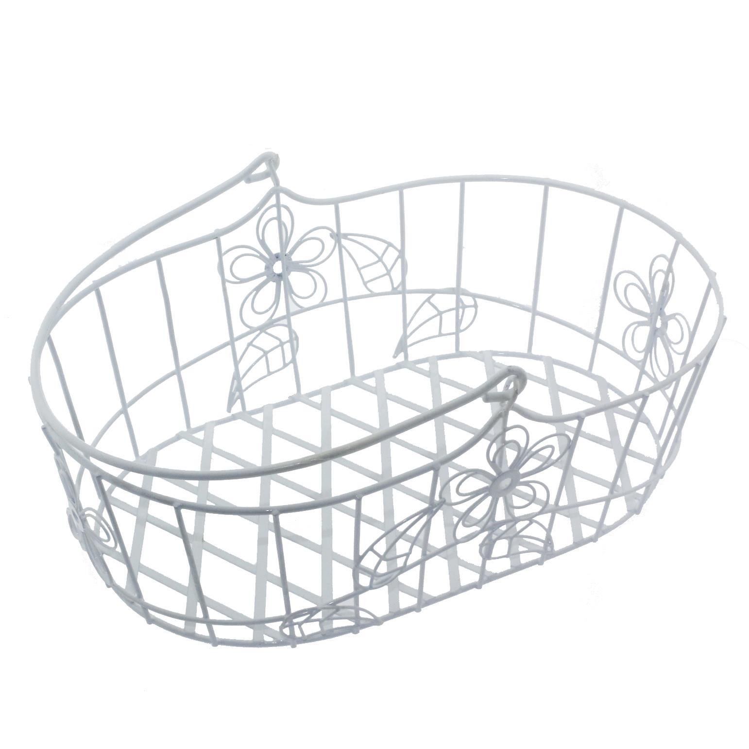 Saplı Metal Sepet Hediyelik