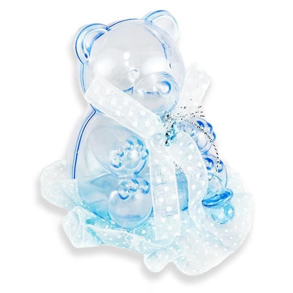 Şeffaf Ayıcık Kutu 12 Adet