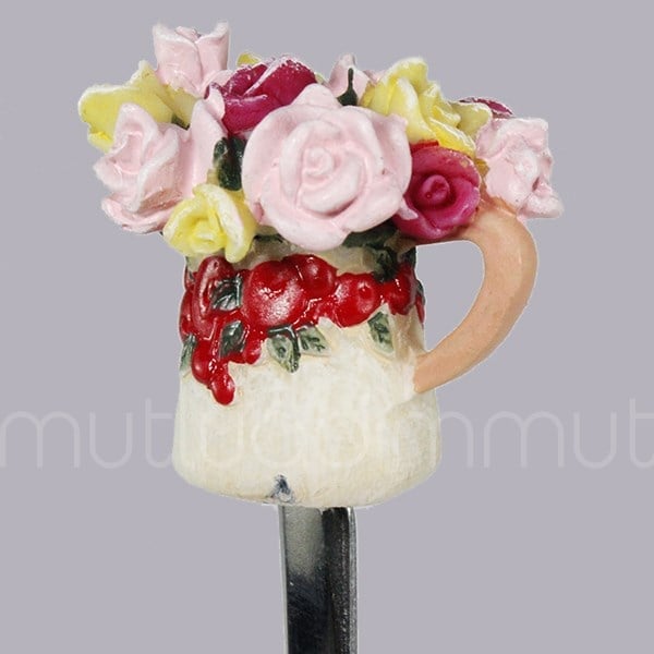 Sürahili Kaşık Vazolu Çatal 2'li Set Tatlı Kaşığı ve Çatalı