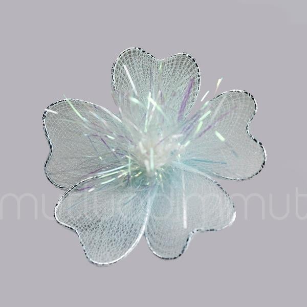 Tül Yonca Çiçeği 12 Adet