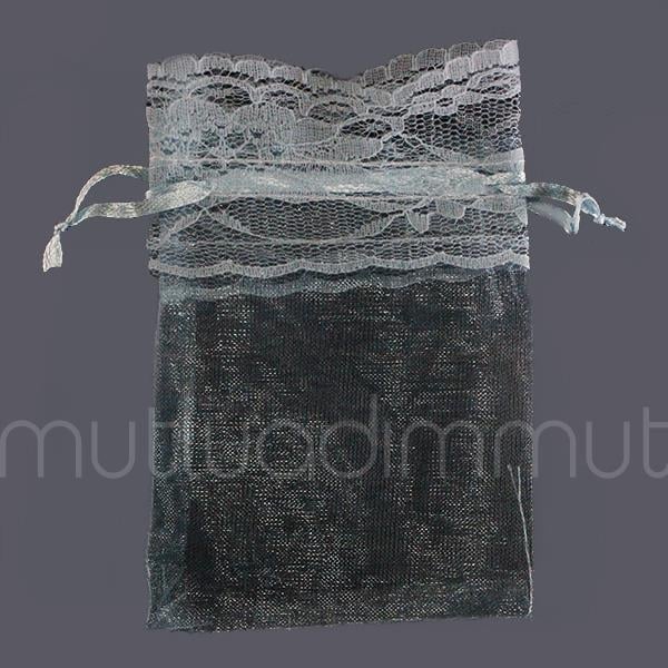 Ucu Dantel Fistolu Kese 9x12cm 12 Adet