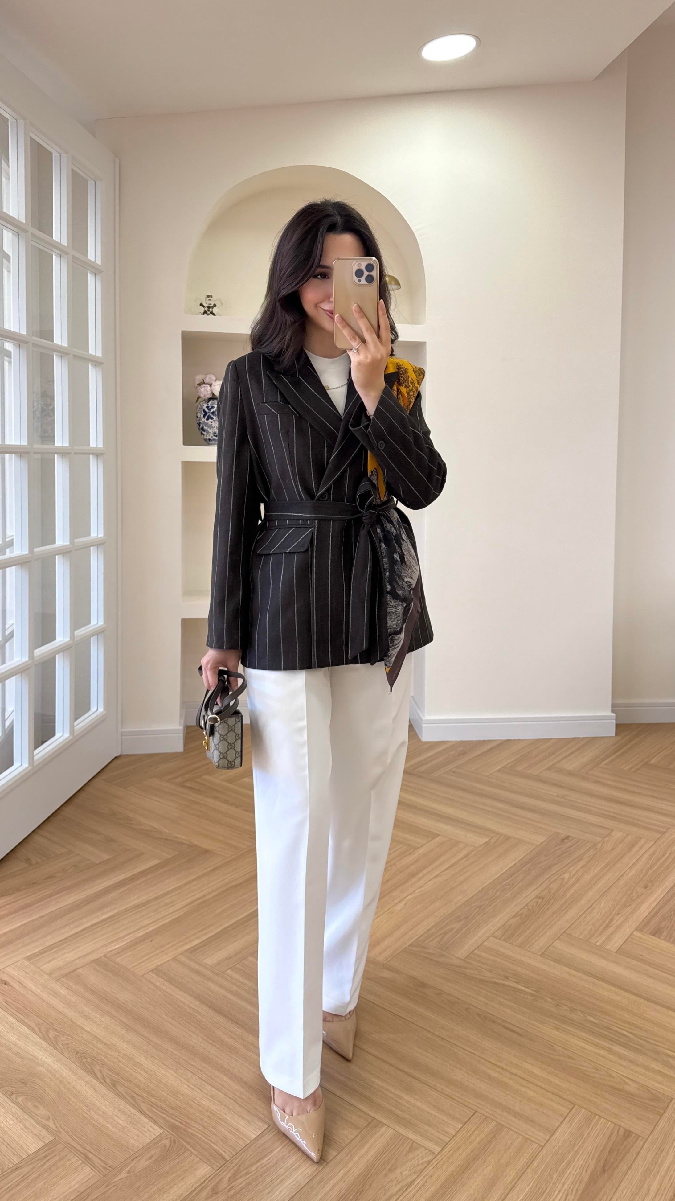 BARE PREMİUM BLAZER - ACI KAHVE