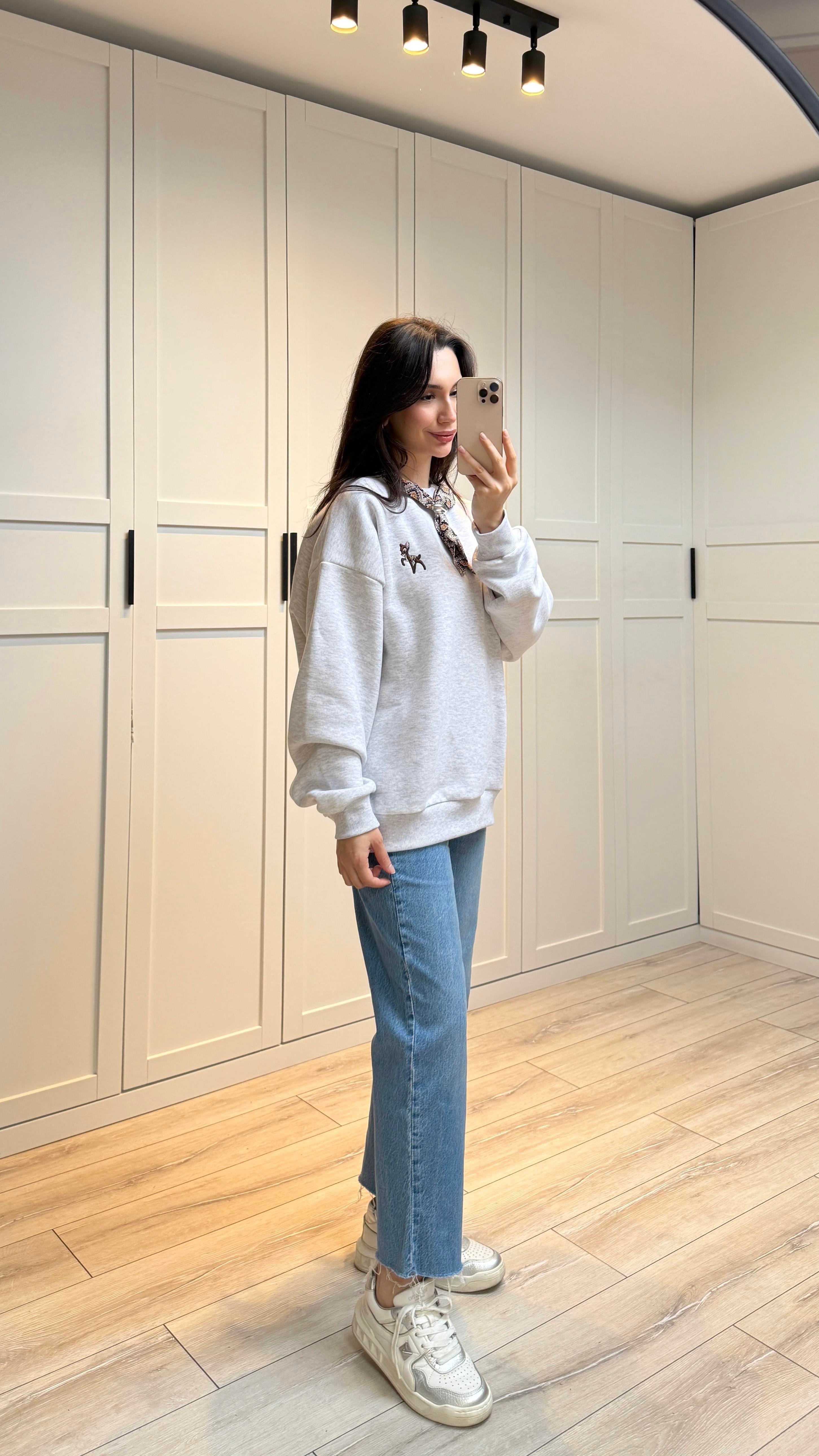 FULAR YAKA SWEATSHIRT 