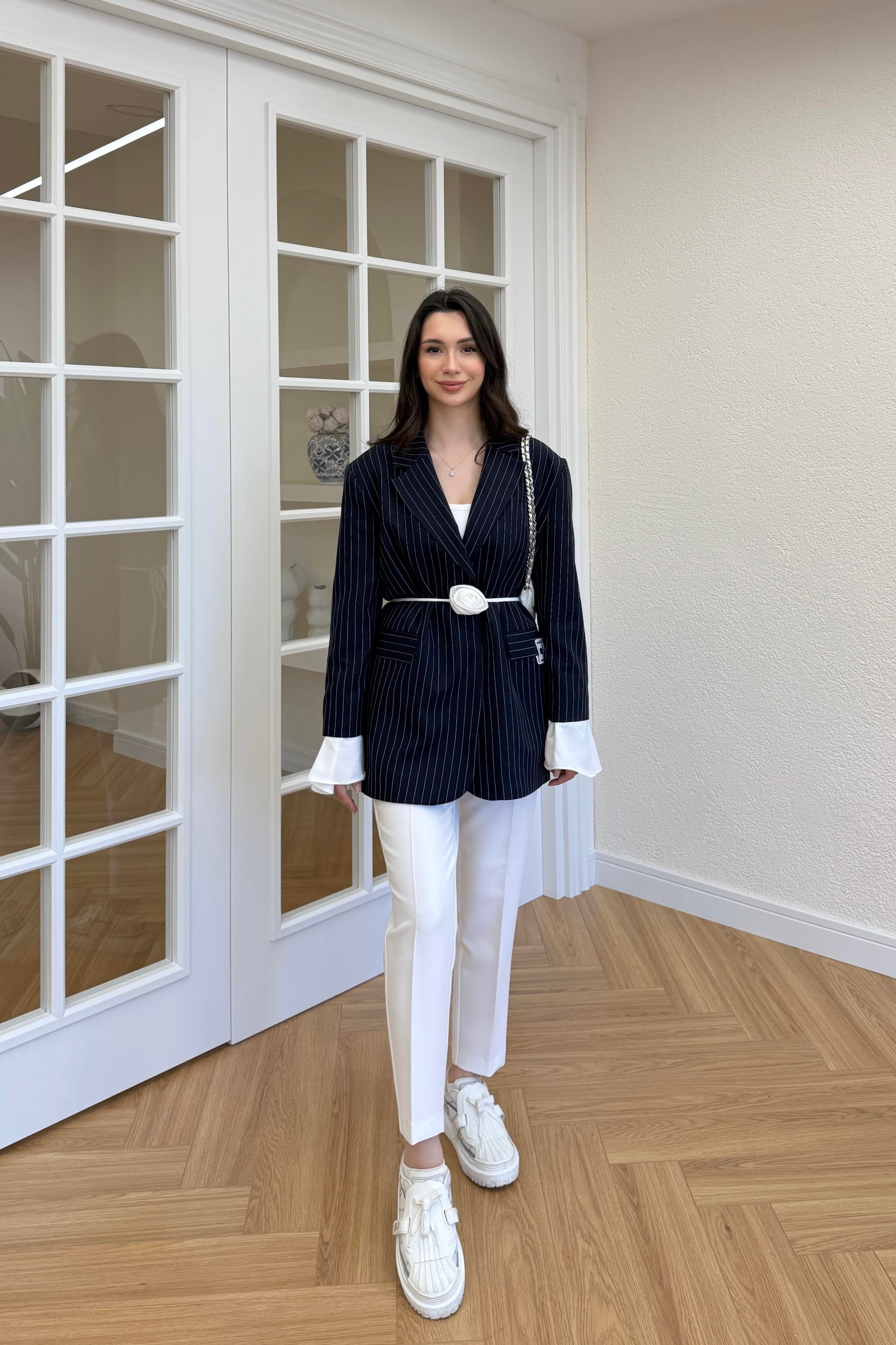 TASARIM CEKET - LACİVERT