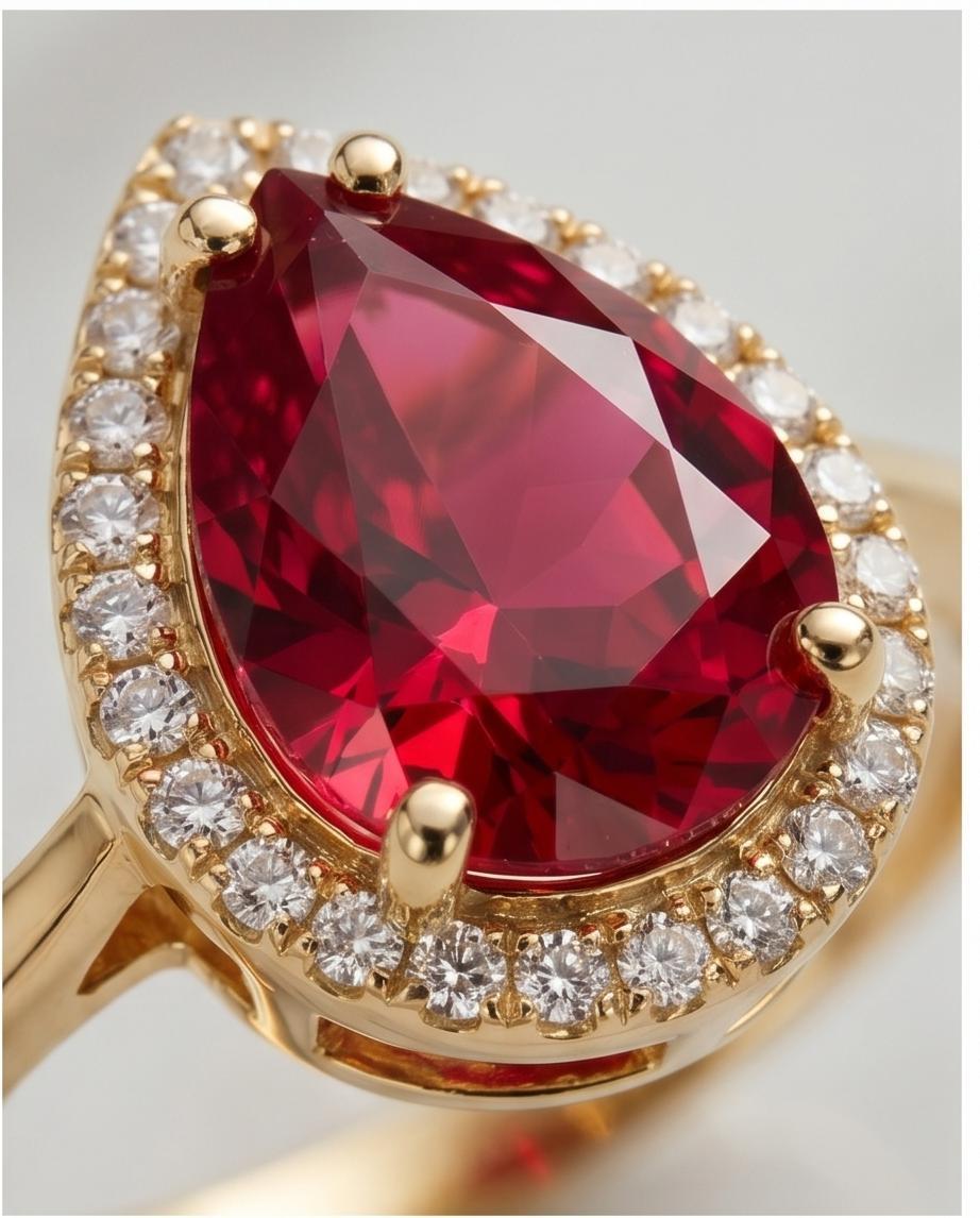 RUBY 14 AYAR ALTIN YÜZÜK