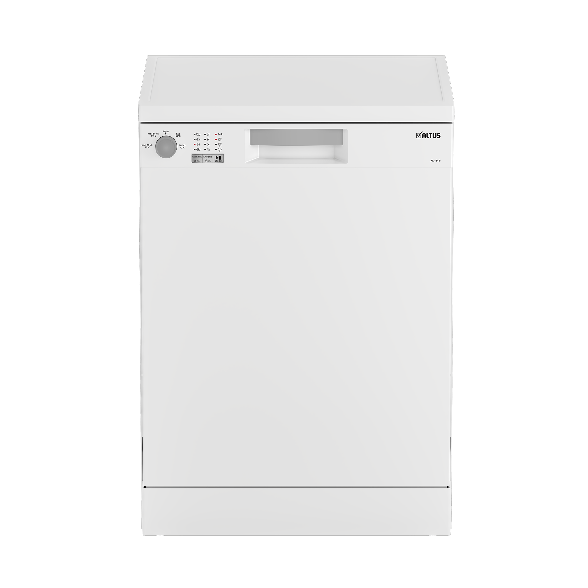 Altus 4 Programlı Bulaşık MakinesiALTUS AL 434 P 4 Programlı Bulaşık Makinesi 4 ProgramlıALTUSAL 434 PALTUS