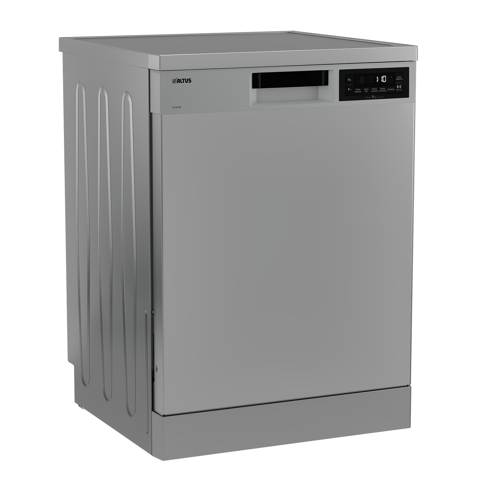 Altus 5 Programlı Gri Bulaşık MakinesiALTUS AL 445 NSX 5 Programlı Gümüş Bulaşık Makinesi5 Programlı ALTUSAL 445 NSXALTUS