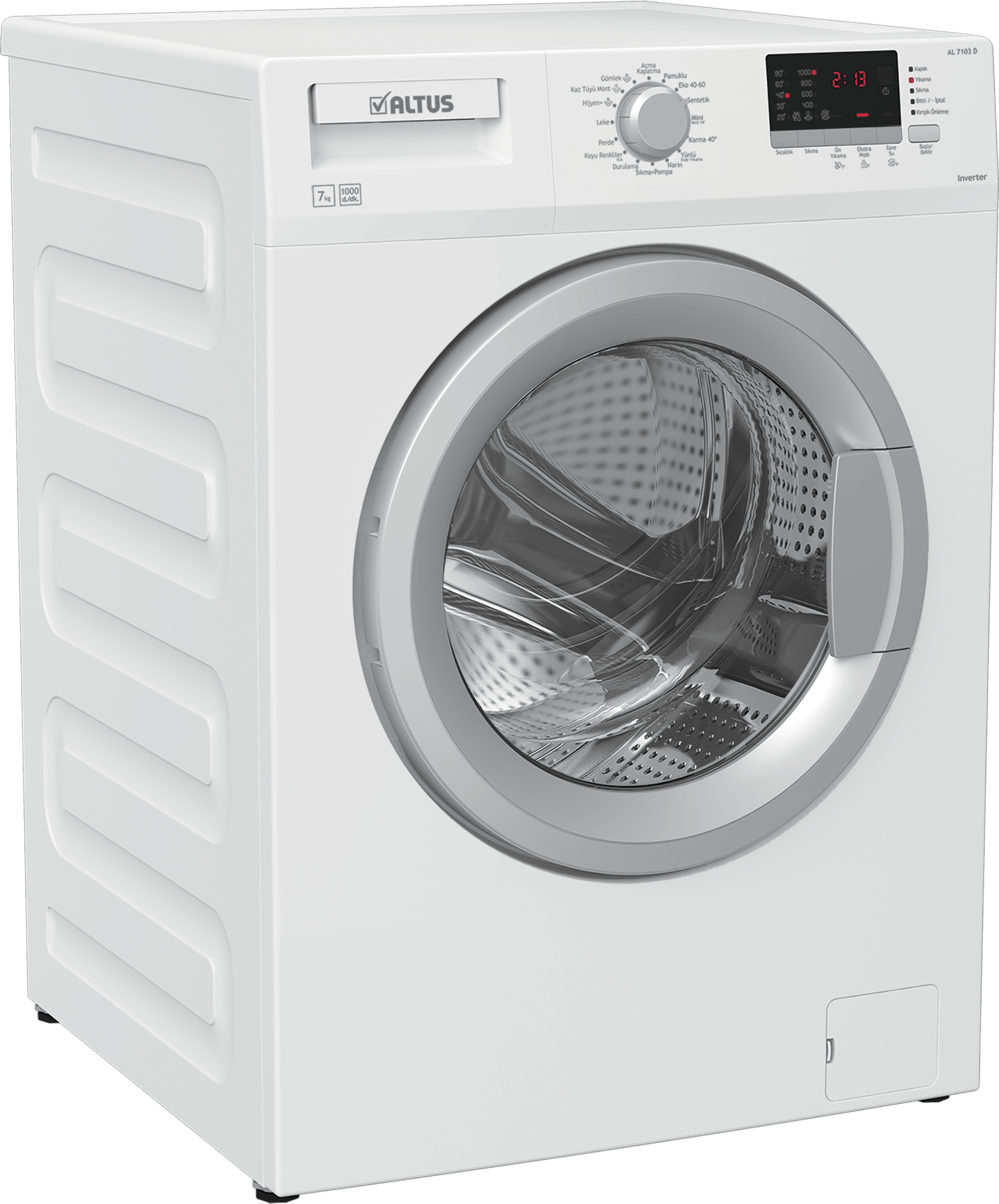 Altus 7 Kg 1000 Devir Çamaşır Makinesi