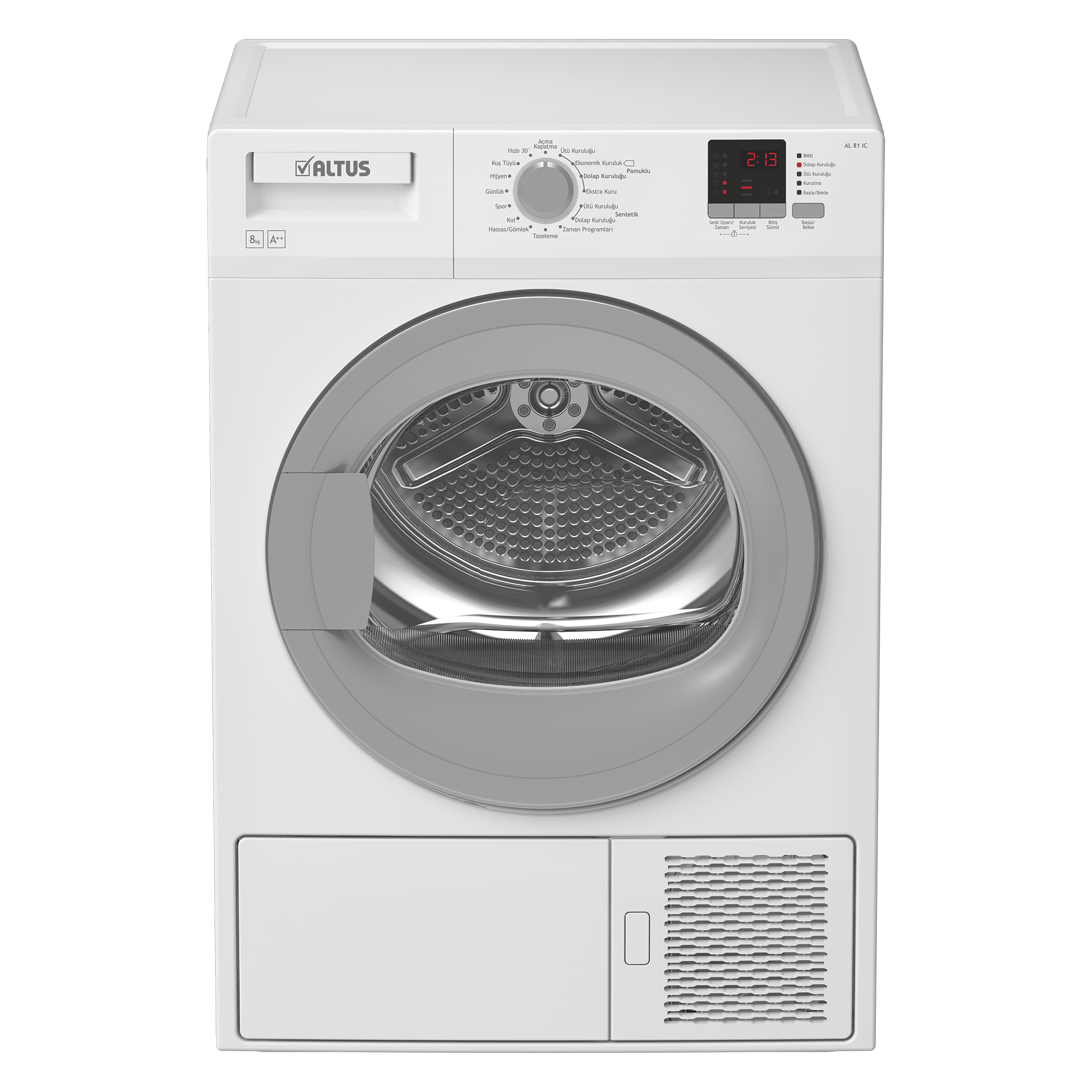 Altus 8 Kg Isı Pompalı Kurutma Makinesi ALTUS AL 81 IC 8 Kg Isı Pompalı Kurutma MakinesiIsı Pompalı ALTUSAL 81 ICALTUS