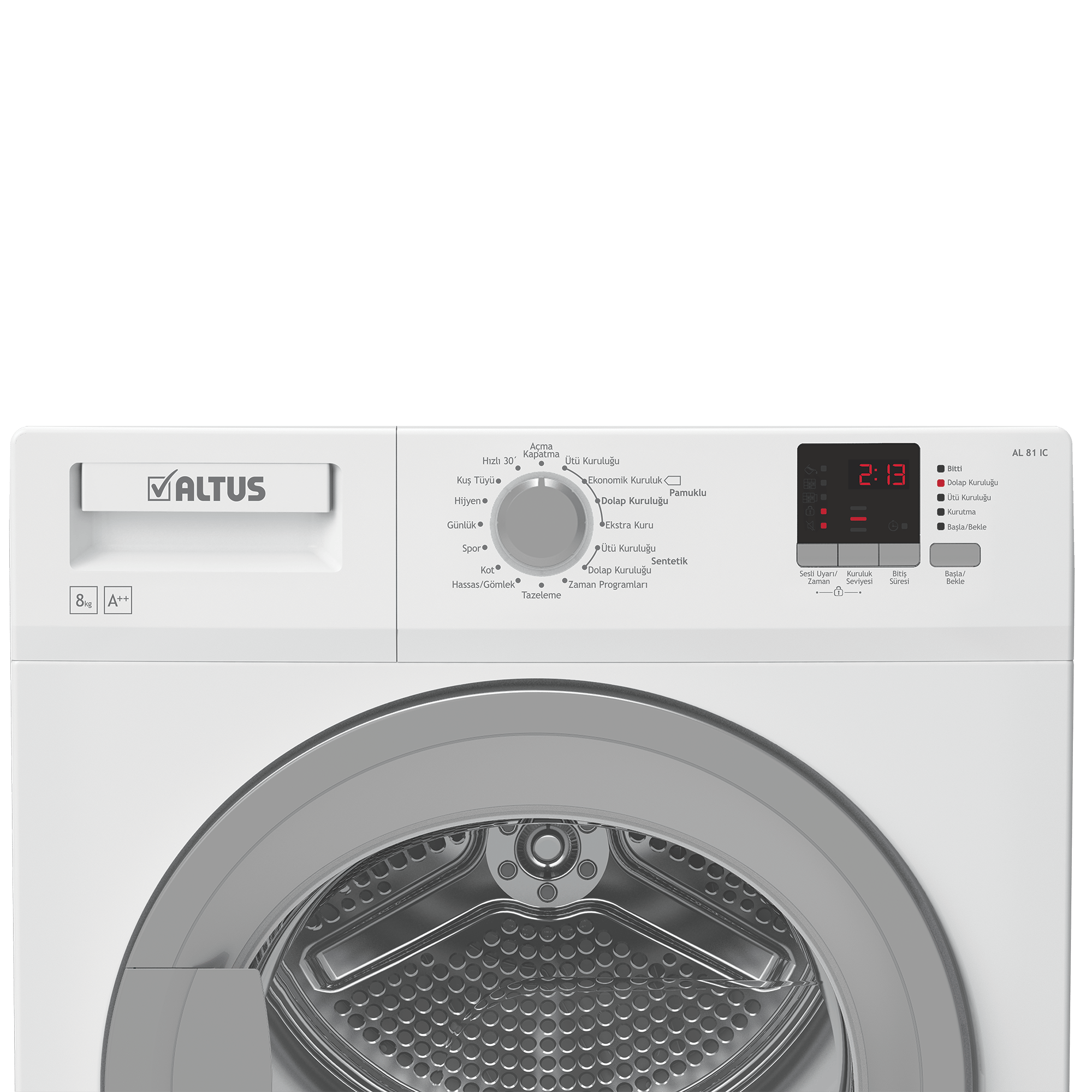 Altus 8 Kg Isı Pompalı Kurutma Makinesi ALTUS AL 81 IC 8 Kg Isı Pompalı Kurutma MakinesiIsı Pompalı ALTUSAL 81 ICALTUS